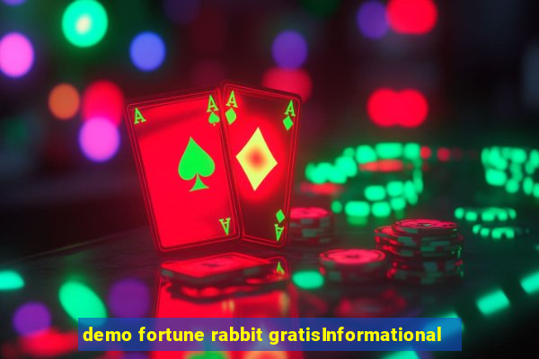 demo fortune rabbit gratisInformational